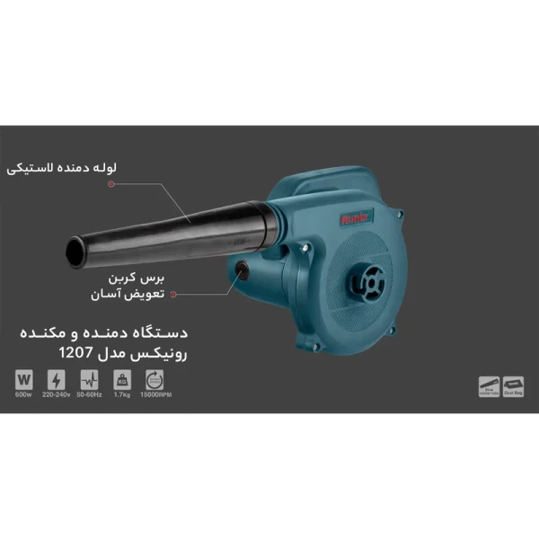بلوور صنعتی رونیکس مدل 1207