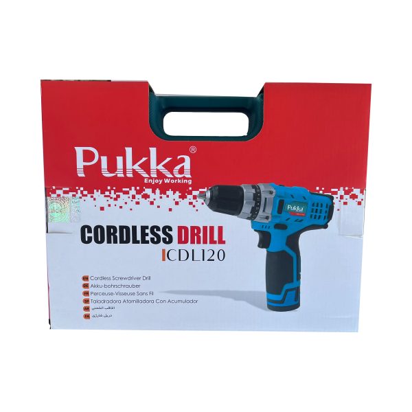 دریل پیچ گوشتی شارژی پوکا مدل CDL120
